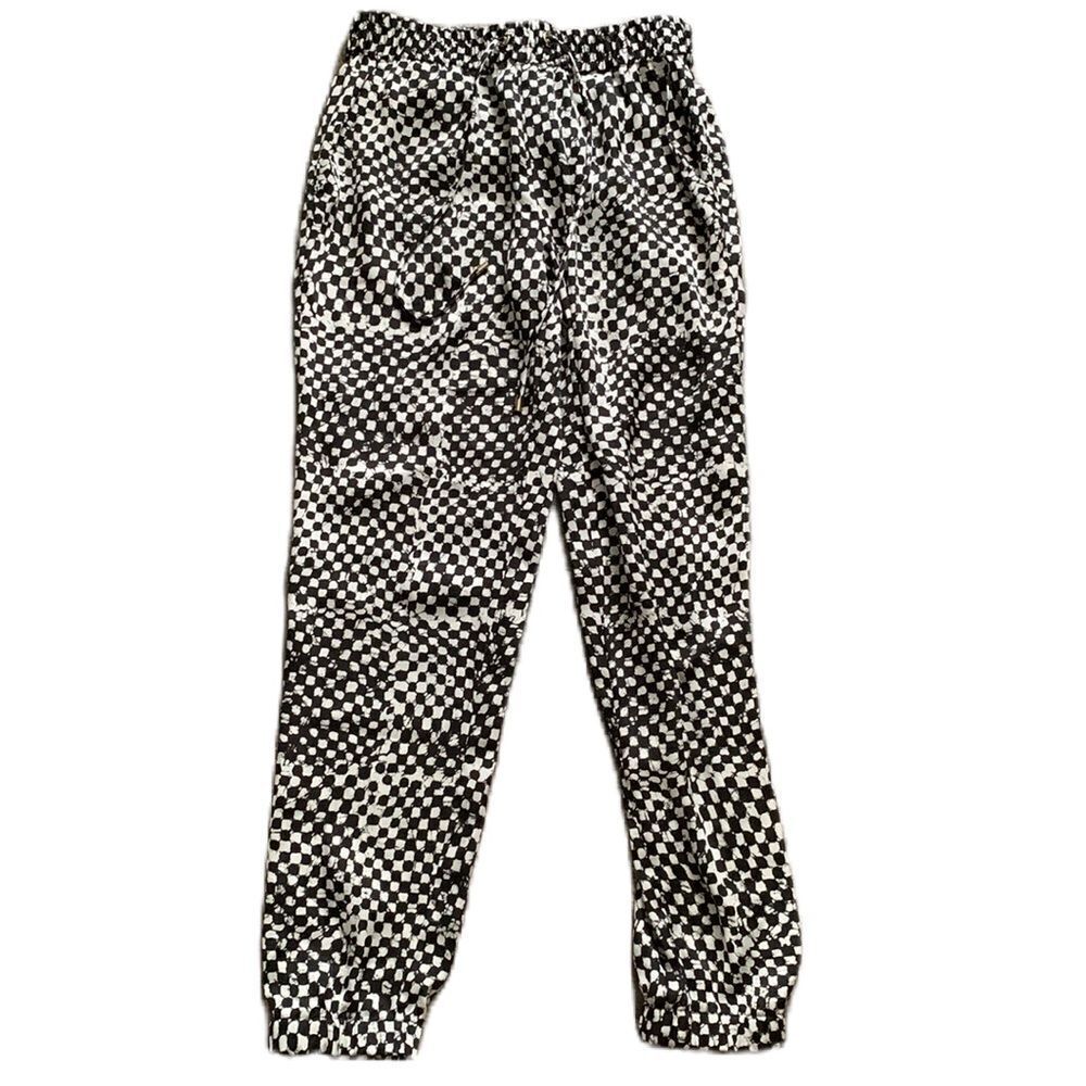 Michael Kors Size 2P Black and White 100% Polyester Pants